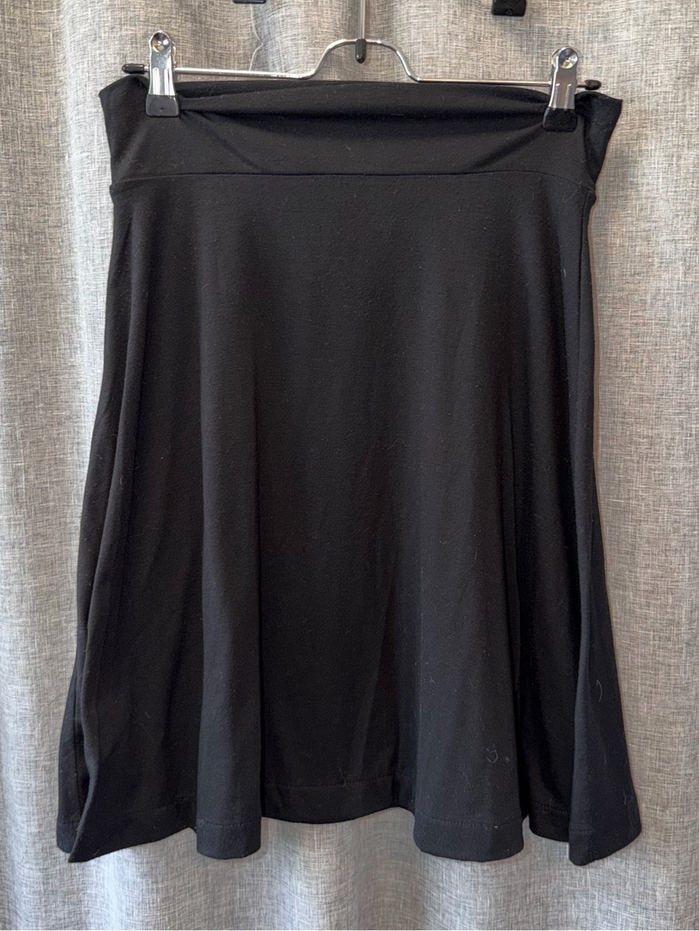 Old Navy Black A-Line Swing Skirt XL